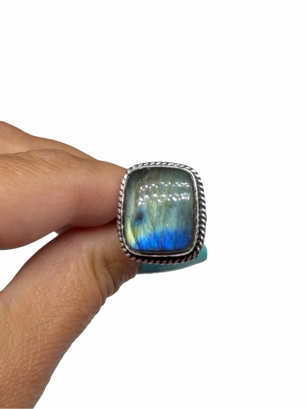 Hand Crafted genuine labradorite